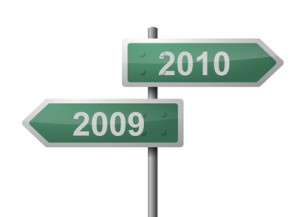 New Years 2010 Signpost