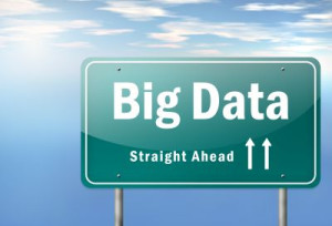 Highway Signpost "Big Data"